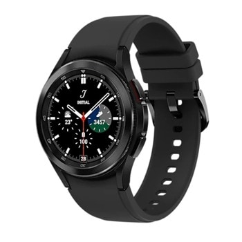 Смарт часовник Samsung Galaxy Watch4 Classic 42mm, 1.2" (3.05 cm) Super AMOLED дисплей, до 40 часа живот на батерията, Wi-Fi, Bluetooth, черен image