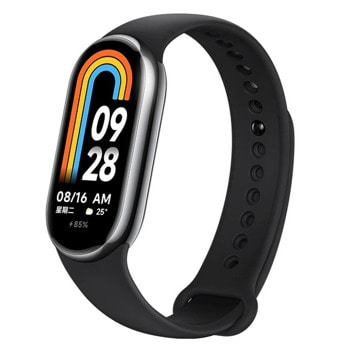 Смарт гривна Xiaomi Mi Band 8, 1.62" (4.11 cm) OLED сензорен дисплей, 30 спортни режима, 190mAh батерия, Bluetooth, черна | JAR Computers Xiaomi Mi Band 8 Global M2239B1
