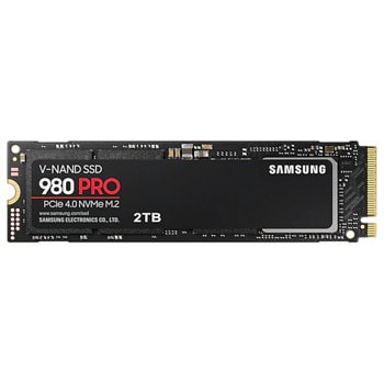 Памет SSD 2TB, Samsung 980 PRO (MZ-V8P2T0BW), PCIe 4.0 NVMe, M.2 (2280), скорост на четене 7000Mb/s, скорост на запис 5000MB/s | JAR Computers Samsung MZ-V8P2T0BW