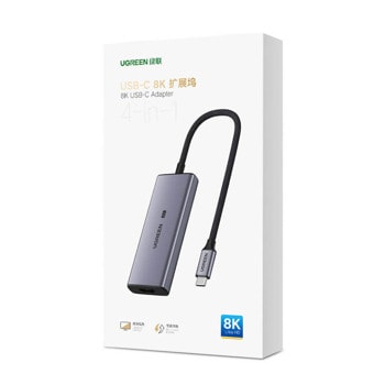 Ugreen 4 in 1 USB-C Hub 8K 30Hz