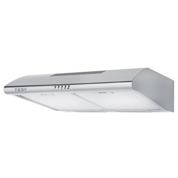 Абсорбатор TESY FS 403 2T 60 IX, свободностоящ, енергиен клас D, 110W, 370 m³/h, 2 мотора, инокс | JAR Computers Абсорбатор TESY FS 403 2T 60 IX