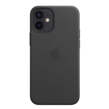 Apple iPhone 12 mini Leather Case MagSafe - Black