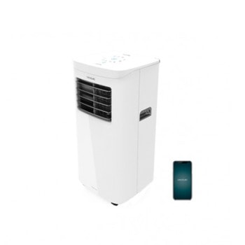 Преносим климатик Cecotec ForceClima 7450 Touch Connected, за площ 15 m2, 2 скорости, таймер, бял image