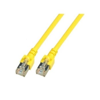 Пач кабел EFB-Elektonik, SFTP, Cat.5e, 15m, жълт | JAR Computers EFB-Elektonik Cat.5e SFTP 15m yellow K5457.15