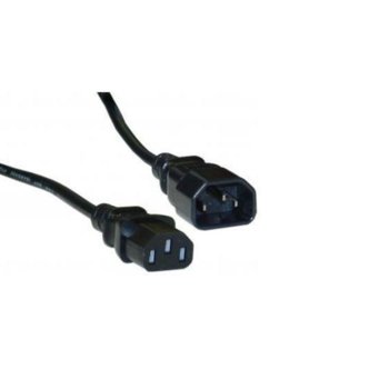 Удължителен захранващ кабел Fortron, от IEC320-C13(ж) към 3-Pin Socket(м) | JAR Computers Удължителен захранващ кабел Fortron