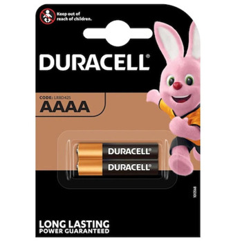 Батерии алкални Duracell MN2500 LR8D425, AAAA, 1.5V, LR61, 2 бр. image