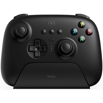 Геймпад 8Bitdo Ultimate 2.4g Controller with Charging Dock Black, безжичен, за Windows 10/Android 9/Raspberry Pi, с докинг зарядна станция, USB, черен | JAR Computers 8BitDo Ultimate 2.4g Controller with Charging Dock