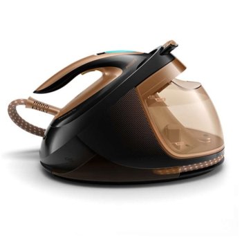 Парогенератор Philips GC9682/80, вместимост на резервоара 1800 мл, до 165 г/мин непрекъсната пара, парен удар до 600 г., 2700 W, черен | JAR Computers Philips GC9682/80