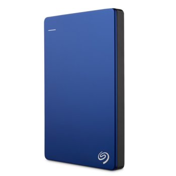 Твърд диск 1TB Seagate Backup Plus Slim (син), външен, 2.5" (6.35 cm), USB3.0 | JAR Computers 1TB Seagate Backup Plus Slim USB3.0 STDR1000202