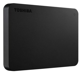 Твърд диск 2TB, Toshiba Canvio Basics(черен), външен, 2.5"(6.35 cm), USB 3.0 | JAR Computers Твърд диск Toshiba