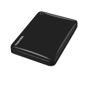 Твърд диск 2TB Toshiba Canvio Connect II, черен, външен, 2.5" (6.35 cm), USB3.0 | JAR Computers Toshiba Canvio Connect II 2TB Black