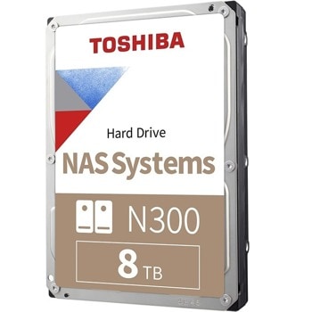 Toshiba 8TB 256MB N300 NAS HDWG180UZSVA