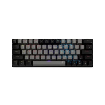 Клавиатура White Shark WAKIZASHI 2, механична, сини суичове, гейминг, RGB подсветка, черна, USB | JAR Computers White Shark WAKIZASHI 2 Black (Blue switches)