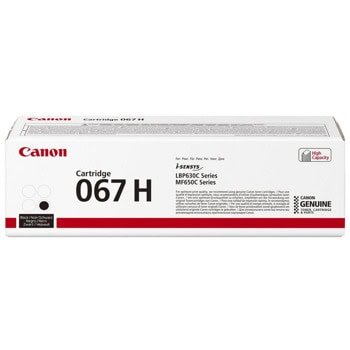 Тонер касета за Canon MF 651Cw/655Cdw/657Cdw/LBP 631Cw/633Cdw, Black - CRG067HBK (CRG-067HBK) - 5106C002 - Оригинална, Заб.: 3130 брой копия | JAR Computers Canon CRG067HBK