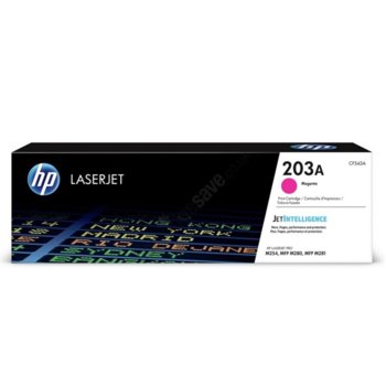 Касета за HP Color LaserJet Pro M254nw, M254dw, MFP M280nw, MFP M281fdn, MFP M281fdw - 203A - Magenta - P№ CF543A - 1300 брой копия | JAR Computers HP (CF543A) Magenta 203A