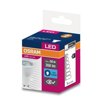 Osram LED GU10 5W 230V 350 lm 6500K