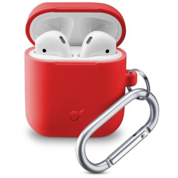 Защитен калъф Bounce за Apple Airpods red