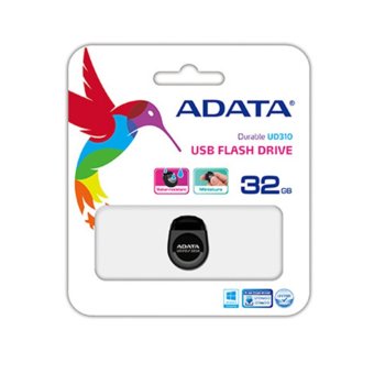 Памет 32GB USB Flash Drive, A-Data DashDrive UD310, USB 2.0, черна | JAR Computers 32GB USB Flash, A-Data DashDrive UD310