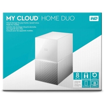Western Digital 8TB My Cloud Home Duo WDBMUT0080JW