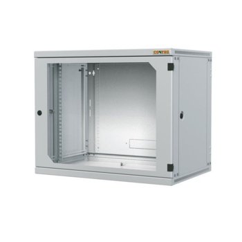 19" комуникационен шкаф, монтаж на стена, Conteg rack 9U, 600x600 | JAR Computers Conteg rack 9U RUN-09-60/60-TH-I