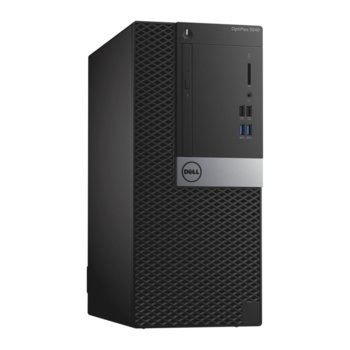 Настолен компютър Dell OptiPlex 3040 MT (N004O3040MT_UBU), дву-ядрен Skylake Intel Pentium G4400 3.3GHz, 4GB DDR3L RAM, 500GB 7200 rpm, 4x USB3.0, клавиатура и мишка, Lunux, 7.93kg | JAR Computers Dell OptiPlex 3040 MT N004O3040MT_UBU