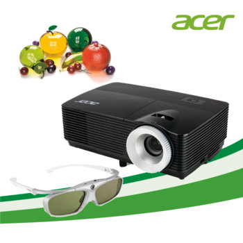 Acer X122 & Acer E4w 3D Glasses