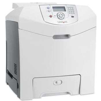 LexMark C534n, цветен лазерен, 24/22стр/мин, 1200x1200dpi, 2400IQ, USB&Lan, 128MB | JAR Computers LexMark C534n