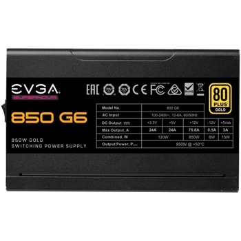 EVGA SuperNOVA 850 G6 220-G6-0850-X2