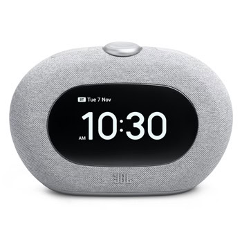 Тонколона JBL Horizon 3, 2.0, 10W RMS (5W + 5W), Bluetooth, USB-C сива, аларма, FM/DAB/DAB+ радио, JBL Stereo Sound | JAR Computers JBL Horizon 3 Grey 46008025