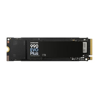 Памет SSD 1TB, Samsung 990 Evo Plus (Разопакован продукт), NVMe, M.2 (2280), скорост на четене до 7150MB/s, скорост на запис до 6300MB/s | JAR Computers Samsung 990 Evo Plus 1TB MZ-V9S1T0BW Разопакован