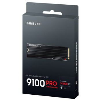 Samsung 9100 PRO 4TB Heatsink MZ-VAP4T0CW