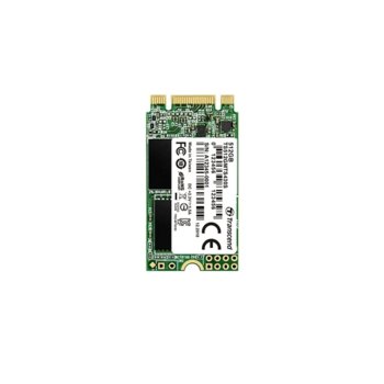 Памет SSD 512GB Transcend 430S, SATA III 6Gb/s, M.2 (2242), скорост на четене 560 MB/s, скорост на запис 500 MB/s | JAR Computers Transcend 430S 512GB M.2 TS512GMTS430S