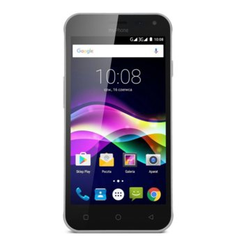 Смартфон myPhone Fun 5 IT3960(черен), поддържа 2 sim карти, 5.0" (12.70 cm) FWVGA IPS Display, четириядрен Cortex-A7 1.3GHz, 1GB RAM, 8GB Flash памет(+microSD слот), 5.0 & 0.3 Mpix camera, Android, 218g | JAR Computers myPhone Fun 5 IT3960