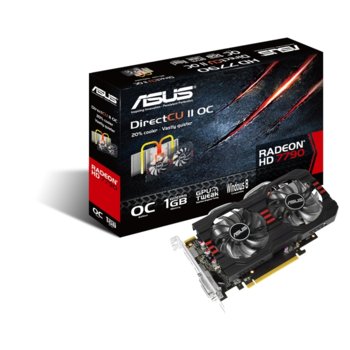 Видео карта AMD 7790, 1GB, Asus HD7790-DC2OC-1GD5, PCI-E 3.0, DDR5, 128bit, HDMI, DisplayPort, 2xDVI | JAR Computers AMD 7790