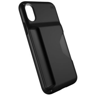 Калъф Speck iPhone X Presidio Wallet - Black/Black