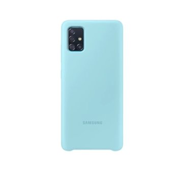 Samsung A51 Silicone Cover Blue