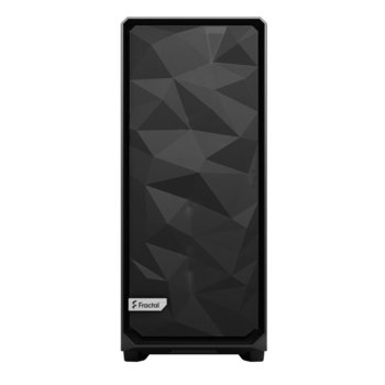 Кутия Fractal Design Meshify 2 XL Black TG Dark Tint, E-ATX/ATX/mATX/Mini-ITX/EE-ATX/SSI-CEB/SSI-EEB, черна, 2x USB 3.0, 1 x USB 3.1 Type-C, с прозорец, без захранване | JAR Computers Fractal Design Meshify 2 XL Black TG Dark Tint