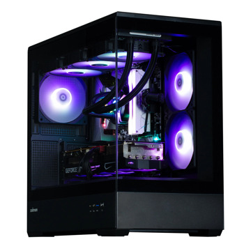 Кутия Zalman P30 Black, mATX/Mini-ITX, 1x USB 3.0, 1x USB-C, 3x A-RGB 120mm вентилатора, с прозорец, черна, без захранване | JAR Computers Zalman P30 Black ZM-P30-BK