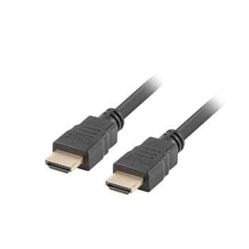 Кабел Lanberg CA-HDMI-10CC-0100-BK, HDMI(м) към HDMI(м), V2.0, 10m, черен | JAR Computers Lanberg CA-HDMI-10CC-0100-BK