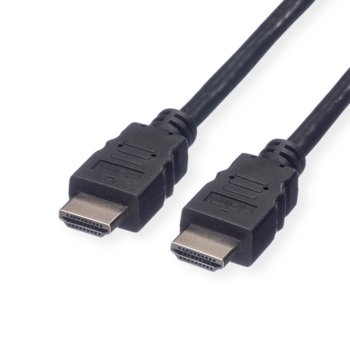 Кабел Roline 11.99.5534, от HDMI(м) към HDMI(м), 15m, черен | JAR Computers ROLINE 11.99.5534