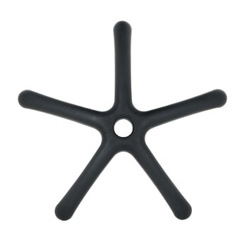 Звезда Carmen за офис стол 6017/6017-1/6017-2, полипропиленова, черна | JAR Computers Звезда за детски стол Carmen черна