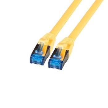 Пач кабел EFB Elektronik, SFTP, Cat.6A, 10m, жълт | JAR Computers EFB Elektronik Cat.6A 10m SFTP жълт K5525GE.10
