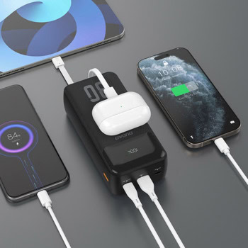 dudao k15max 22.5w 30000mah черен | JAR Computers dudao k15max 22.5w 30000mah черен