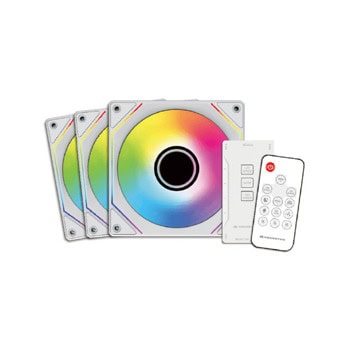 Вентилатори 120mm, Xigmatek Infinity G20A Arctic, 4-pin, 1200rpm, 3 броя, бели | JAR Computers Xigmatek Infinity G20A Arctic