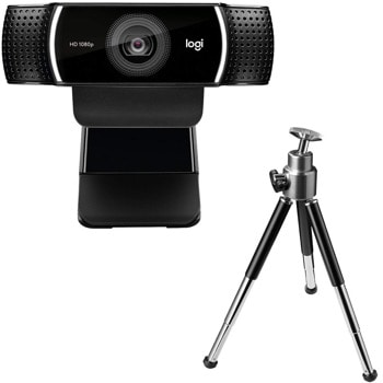 Уеб камера Logitech C922 Pro Stream, микрофони, Full HD, USB image