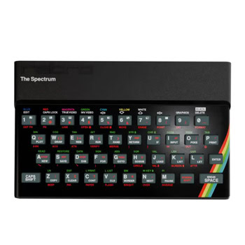 Конзола The Spectrum, 48 вградени игри, черна | JAR Computers Конзола The Spectrum + 48 games 099731