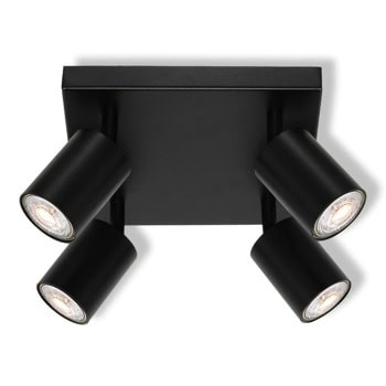 ledvance led spot elemental 4xgu10 plate black | JAR Computers ledvance led spot elemental 4xgu10 plate black