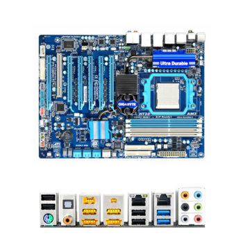 Дънна платка Gigabyte 890FXA-UD7, AMD 890FX, AM3, DDR3, 4xPCI-E (CF), SB7.1 Dolby, 2xLan1000, 6xSATA 6Gb/s RAID 0,1,5,10, 2xUSB3.0, 3x1394, XL-ATX | JAR Computers Gigabyte 890FXA-UD7
