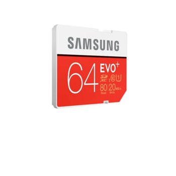 Samsung SD Card EVO+ MB-SC64D/EU