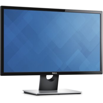 Монитор Dell SE2416H, 23.8" (60.45 cm) IPS панел, Full HD, 6ms, 8 000 000:1, 250 cd/m2, HDMI, VGA | JAR Computers Dell SE2416H
